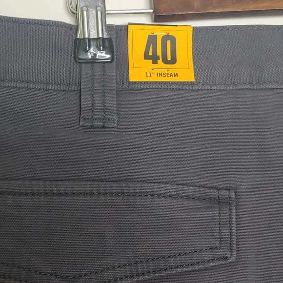 Carhartt Rugged Flex Relaxed Fit Canvas Cargo Work Short Gray Size 40 New w/ Tag - Picture 11 of 15